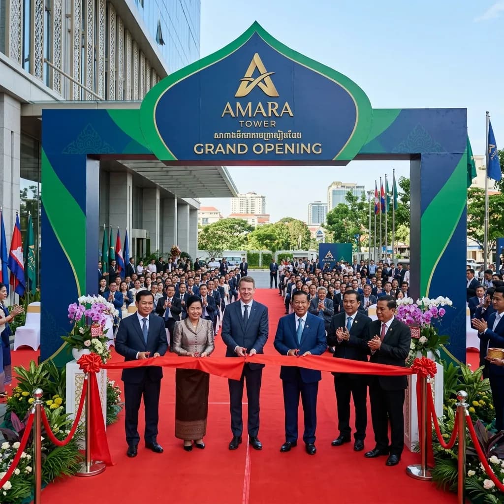 Planning a landmark grand opening in Phnom Penh